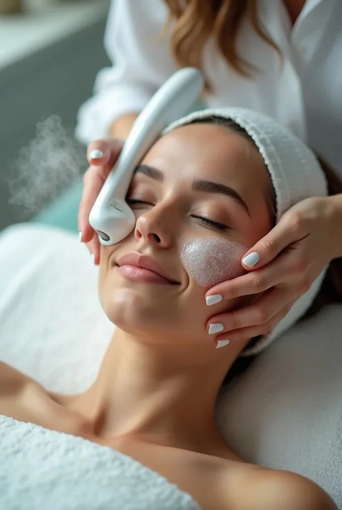 Advanced Aesthetic Facials training session at the Kira Exotica beauty academy in Indore